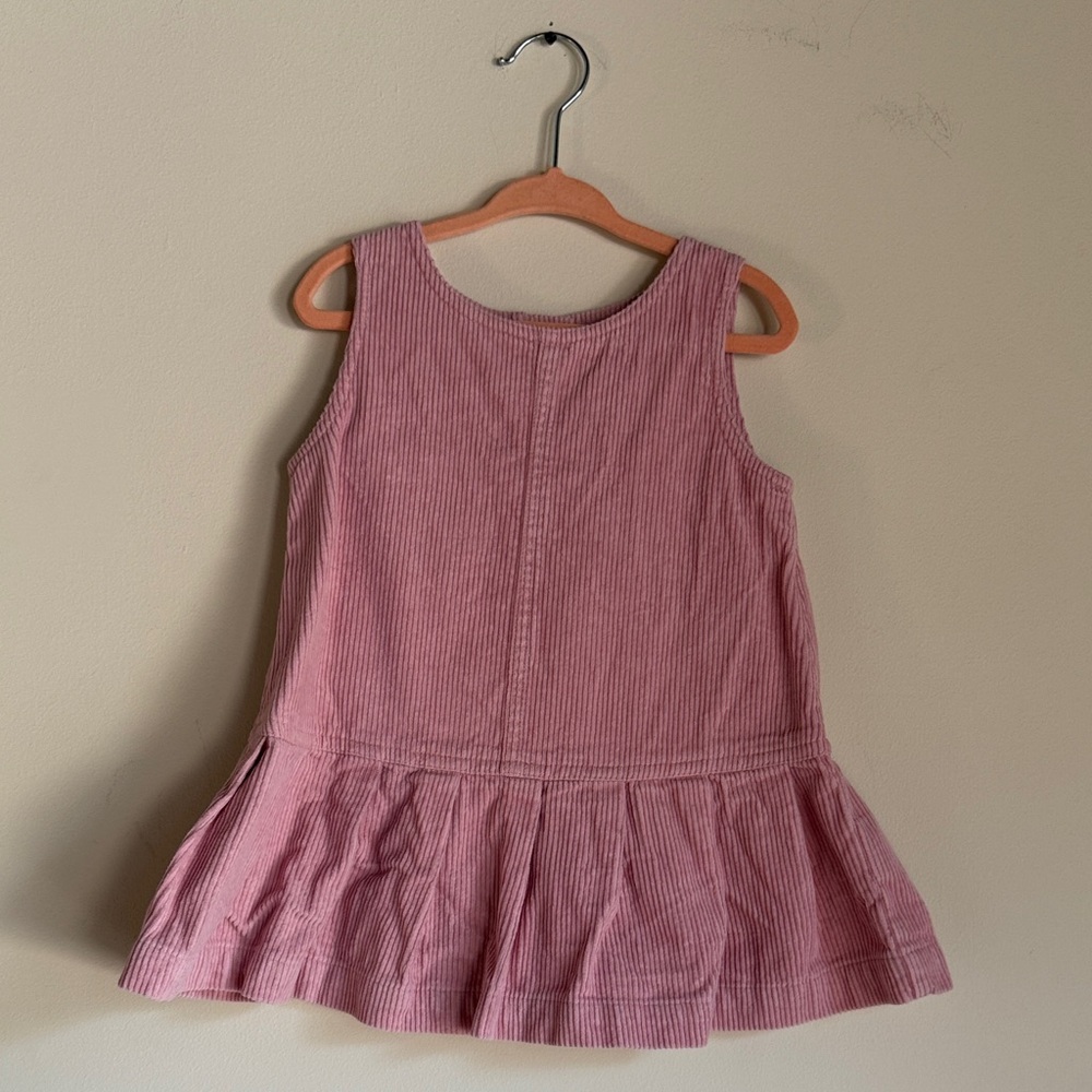 BABY GAP Pink Corduroy Cotton Casual Dress